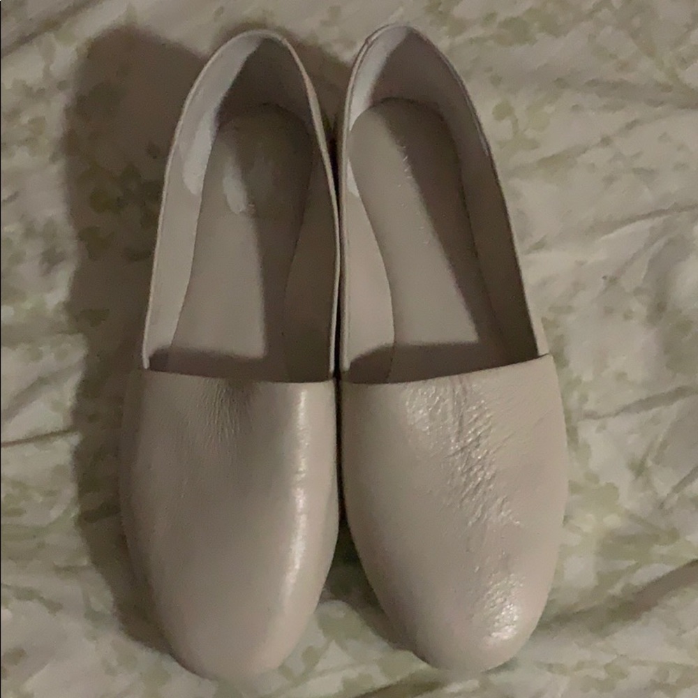 Slightly worn flats